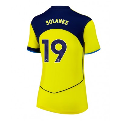 Ženski Nogometni dresi Tottenham Hotspur Dominic Solanke #19 Tretji 2025-26 Kratek Rokav Ženski Nogometni dresi Tottenham Hotspur Dominic Solanke #19 Tretji 2025-26 Kratek Rokav